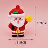Série de Natal chaveiro boneca bonito dos desenhos animados árvore de Natal Papai Noel alce saco enfeites presente atacado