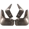 Guardabarros Pintado Binrui Blanco Milán Piezas Modificadas Accesorios Antilodo Suministros Originales para Coche Guardabarros Decorativo de Goma Blanda Cuero
