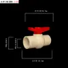 Válvula de PVC conexões para torre de água válvula de plástico rosca interna válvula de plástico octogonal conector de torre de água Luokou