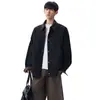 Chaqueta Cortavientos para Hombre 2026 Primavera Nueva Tendencia Cuello Solapa Resistente al Viento Casual Corte Holgado Versátil para Viajar Top Elegante