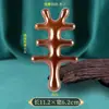 Peine de masaje para el cuero cabelludo de sándalo, placa grande, peine con cojín de aire, peine con bolsa de aire, cuidado de la cabeza del peine, peine de madera antiestático para el cabello, peine de meridianos