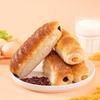 Pan integral de coco y frijol rojo relleno de castaña relleno de frijol glutinoso suave retrogusto suave 80g * 10 empaquetado individualmente