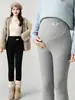 Leggings de maternidad para primavera y otoño, pantalones de maternidad finos para otoño, pantalones con soporte para el vientre, ropa de maternidad talla grande para el embarazo, ropa de otoño