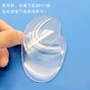 Nuevo Almohadilla Delantera Media Silicona Engrosada Transparente Invisible Antideslizante Almohadilla Delantera Adhesivo para Zapatos Antidesgaste Tacones Altos Almohadilla de Media Talla