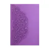 Envelope de cartão de felicitações para casamento internacional, convite de Ação de Graças, cartão de renda rosa, capa de convite gravada para o Dia dos Namorados, em estoque