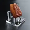 Soporte de exhibición de acrílico para bolas de cristal mineral, piedras en bruto, piedras raras, especímenes, bases, soportes, montaje de sala de exposiciones, exhibición y almacenamiento.