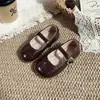 Zapatos de Cuero para Niña Zapatos Plateados de Princesa para Niña Pequeña Nuevo Estilo Primavera y Otoño 2026 Zapatos Individuales para Niños Pequeños Zapatos de Bebé Transpirables Zapatos de Suela Suave