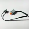 Compatible con bloques de construcción de partículas pequeñas Lego, grupo de potencia de motor de alta velocidad, programación, MOC, motor de ciencia y educación, receptor de batería de litio para aplicación