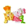 Globo de papel de aluminio con tema del Conejo de la Luna Festival de Medio Otoño Taza de té de leche Funda para muñeca Globo Pulsera Festival de Globos Evento de tienda Regalo pequeño