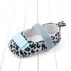 Zapatos de bebé con estampado de leopardo y boca baja, de 0 a 12 meses, para interior, primavera y otoño, BY2279