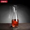 Decantador para Vinho Tinto, Decantador de Vidro de Cristal, Dispensador de Vinho de Luxo para Uso Doméstico e Comercial, Jarra para Vinho e Licor