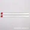 Régua de 50cm Fornecimento Transfronteiriço Régua de 50cm Impressa com Logotipo Personalizado Régua de Plástico Transparente