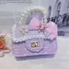 Bolso infantil estilo princesa Chanel, bonito bolso infantil, bolso bandolera de moda para mujer, bolso infantil combinable, venta al por mayor