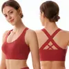 Sujetador Deportivo Cruzado en la Espalda para Belleza Alta Resistencia Secado Rápido Transpirable a Prueba de Impactos Chaleco para Correr Fitness Yoga Talla Grande Ropa Interior para Mujeres
