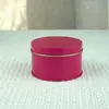 Caja Redonda de Lata para Dulces Caja Metálica Pequeña para Guardar Artículos Velas Lata de Metal para Regalo Almacenamiento de Artículos de Año Nuevo Lata Metálica de Almacenamiento