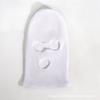 Gorro de punto de dos agujeros de color liso para hombre, gorro de lana cálido para invierno, informal, para ciclismo al aire libre, resistente al viento