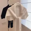 Nuevo Chal Exterior de Punto de Color Puro, Bufanda Versátil para Primavera, Otoño e Invierno, Chal de Lana de Forma de T de Gama Alta al por Mayor