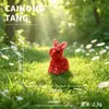 Figurinhas de coelho em resina brilhantes e coloridas, coelhos miniatura 3D com lantejoulas, decorações de micro paisagem de floresta, resina de desenho animado