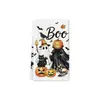 Toalha de Cozinha de Halloween Transfronteiriça Waffle de Cozinha Absorvente Personalizada Multifuncional Lavar Louça Limpeza Toalha de Cozinha