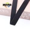 Color en stock nailon lana de un lado cinturón plano gamuza elástico goma pantalones sujetador dobladillo accesorios de ropa