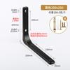 Soporte curvo de acero inoxidable para cocina sala de estar mampara de pared soporte de almacenamiento soporte de soporte de carga venta al por mayor de fábrica