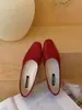 Zapatos Planos de Marca de Nicho de Moda para Mujer 2026 Primavera/Verano Nuevos Tejidos con Lazo Cuadrados de Punta Tacón Bajo Boca Baja Zapatos para Mujer Negros