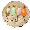 Venta al por mayor de fábrica lentejuelas coloridas Luya boca de caballo 1.5g2.5G lentejuelas semilla de melón cebo falso arroyo raya blanca cebo Luya