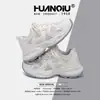 Zapatos de Papá Universales para Mujer Zhq3665 Nuevos Zapatos Deportivos de Malla Transpirable para Verano Delgados Versátiles para Estudiantes Zapatos que Aumentan la Altura