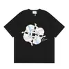 260g Casablanca 25 Modelo Nuevo Primavera y Verano Puerta Fantasía Castillo Cielo Estrellado Logo Publicitario Camiseta de Manga Corta para Pareja