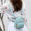 Bolso pequeño de hombro fresco para mujer, moda coreana, color sólido, mochila pequeña, logo cuadrado, bandolera, PU pequeño de comercio exterior, Guangzhou al por mayor