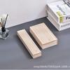 Estilo Minimalista Moderno Almacenamiento de Escritorio Caja de Madera Extraíble Multiusos Caja de Almacenamiento de Madera Extraíble Caja de Madera Extraíble