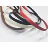 Roupas Sapatos Acessórios para Bonecas BJD Peças de Material Feito à Mão Corda de Couro Sintético PU Cinto Tira de Couro Tubulação Preto
