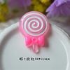 Venta Caliente Lentejuelas Resina Perlada Piruleta DIY Materiales de Belleza para Teléfono Móvil Accesorios para el Cabello para Niños