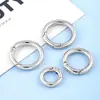 Hebilla de Anillo de Resorte de Aleación de Zinc Accesorios para Joyería DIY Gancho para Collar Pulsera Colgante para Bolso Llavero de Equipaje