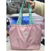 Bolsa de Compras Plegable de Gran Capacidad Transfronteriza Bolsa de Almacenamiento Portátil de Playa Bolsa de Compras Bolsa de Compras Bolso de Mano para Supermercado en stock