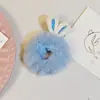 Super Orelhas de Coelho de Fada Faixa de Pelúcia para Cabelo Elástico para Rabo de Cavalo de Menina Corda de Cabelo Peluda Macia Fofa Faixa de Cabeça Faixa de Cabeça