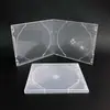 Estuche de CD para un solo disco Engrosado Caja de Embalaje para 90 CDs Estuche de DVD para doble disco Transparente Caja de Plástico para Carcasa de Álbum de Discos