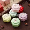Produto Cultural e Criativo Popular da Área Cênica: Pote Cerâmico Hexagonal com Fragrância Sólida Tradicional, Aroma Floral, Fragrância de Longa Duração, Bálsamo de Aromaterapia Portátil para Mulheres