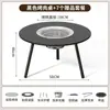 Estufa de Barbacoa para Exteriores, Barbacoa sin Humo para el Hogar, Mesa de Barbacoa Plegable Portátil, Barbacoa de Carbón, Estufa para Patio Exterior, Té