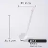 10 Colheres de Melamina Estilo Japonês Casco de Tartaruga para Uso Comercial, Colheres Longas para Hot Pot Picante e Sopas de Macarrão, Colheres de Sopa Grandes de Plástico com Cabo Longo