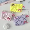 Nuevo Estilo Pequeño Fresco Cartera de Monedas con Lazo Brillo Perlado Bolsa para Guardar Labiales Portátil Bolsa de Tocador de Alto Valor Tarjetero