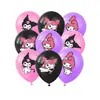 Globo de Látex de Dibujos Animados Impresión de Patrón Personalizado Arreglo de Globos de Cumpleaños con Logo Impreso Popular para Niños Transfronterizo