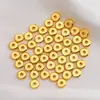 Cuentas espaciadoras chapadas en oro de 14K cuentas sueltas brillantes tamaño espaciador plano pulsera DIY joyería accesorios tejidos a mano al por mayor