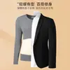 Liquidación fondo de invierno para hombre de terciopelo doble cara, parche de ropa interior térmica, ropa de otoño, forro polar engrosado, al por mayor para hombre