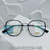 Nuevo marco de gafas semi-titanio ultraligero cómodo caja moda retro celebridad de internet ins Little Red Book se puede equiparar con miopía lote mixto