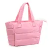 Bolsa de Hombro para Mujer Más Vendida en Stock, Bolso de Mano de Algodón Acolchado, Bolso de Mano Ligero y Esponjoso Adecuado para Viajes, Trabajo y Gimnasio