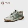 Sapatos Femininos Gorilla 2026 Outono/Inverno Novos Couro Genuíno Femininos Sapatos Esportivos Casuais para Caminhada de Solado Grosso Sapatos de Treinamento Alemães