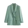 Comercio exterior al por mayor primavera nuevo estilo europeo y americano holgado traje chaqueta 2753132