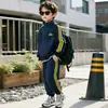 Conjunto de Sudadera para Niños de Primavera y Otoño Conjunto Casual Deportivo Atractivo para Niños de Dos Piezas Niños Pequeños y Medianos Ropa Elegante para Niños de Comercio Exterior