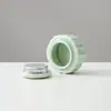 Tarro de té cerámico pequeño tamaño mini tarro de almacenamiento de bálsamo en polvo fragante caja de embalaje tarro de té pequeño 10ml logo imprimible